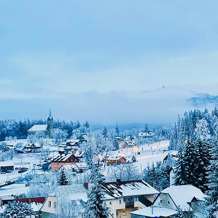 Z Widokiem Swierkowe 8 - Z Widokiem Na Gory, Blisko Stoku Narciarskiego Dolina Szczescia شقة